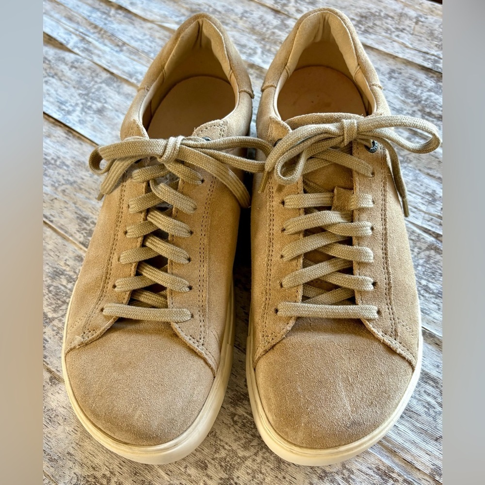 Preloved Birkenstock Beige Bend Sneaker Women's Size 8 - Picture 2 of 10